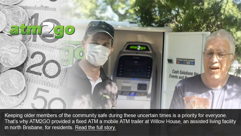 ATM2GO's Mobile ATM Visits Assisted Living Facilit