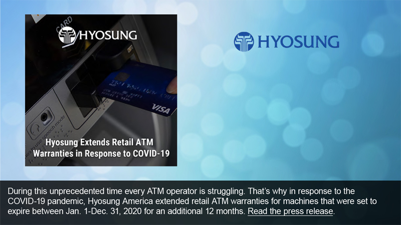 Hyosung America Extends ATM Warranties
