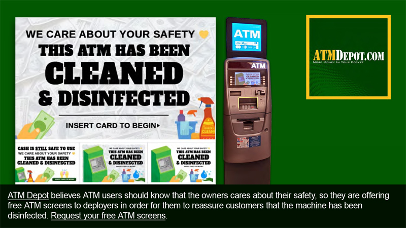ATM Depot Offers Free ATM Screens