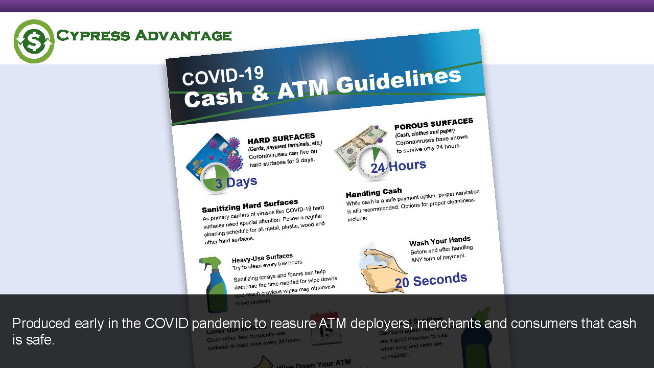 COVID-19 Cash & ATM Guidelines