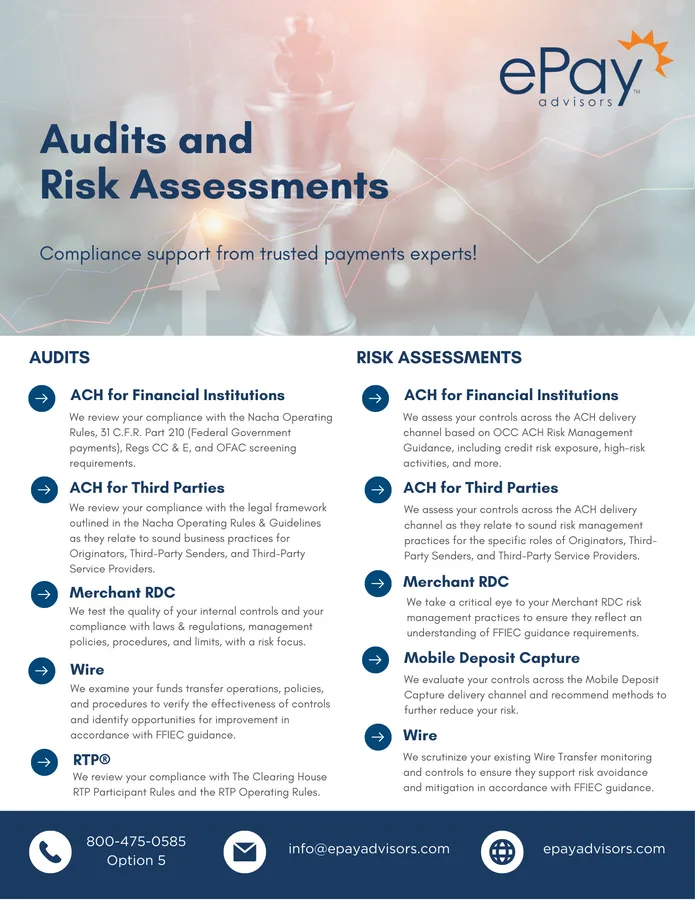 Audits and Risk Assessments