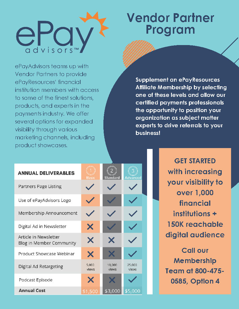 ePayAdvisors Vendor Partner Program