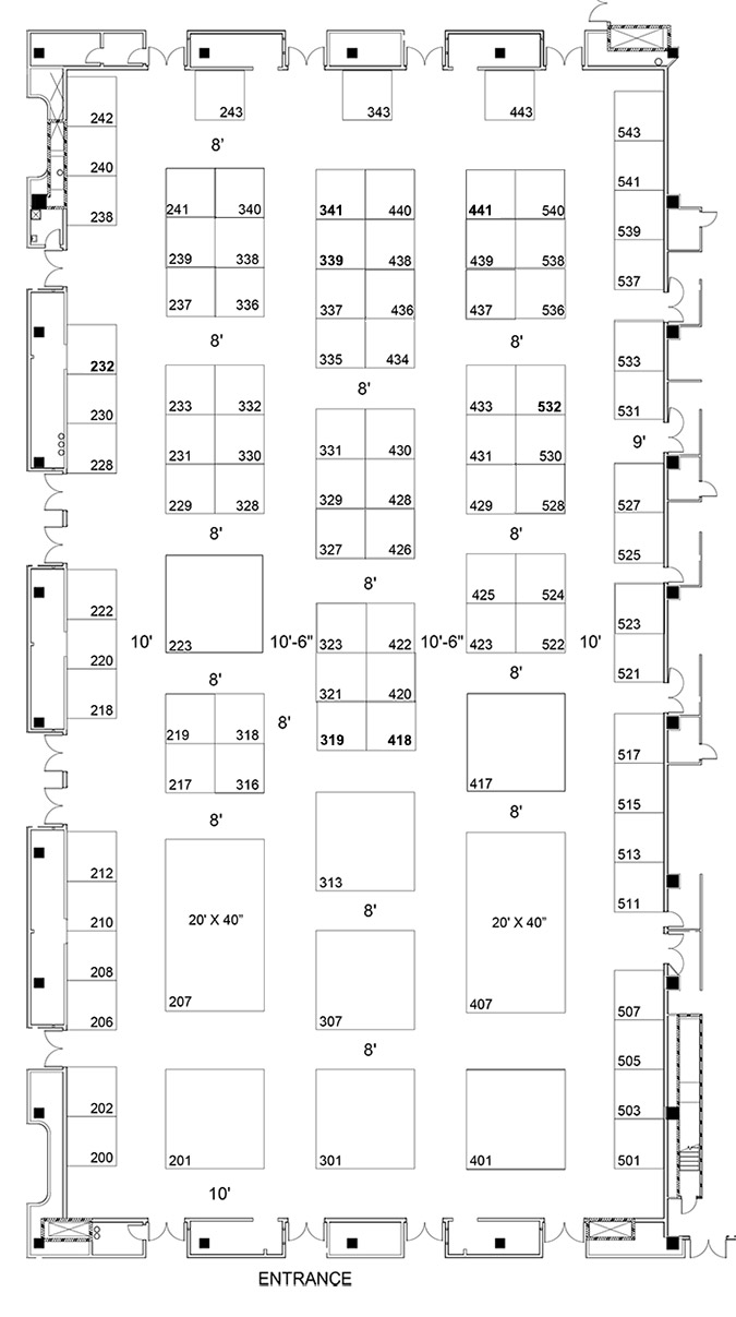Interactive Booth Layout Image