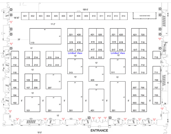 Interactive Booth Layout Image