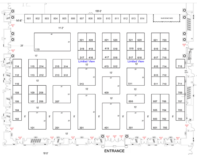 Interactive Booth Layout Image