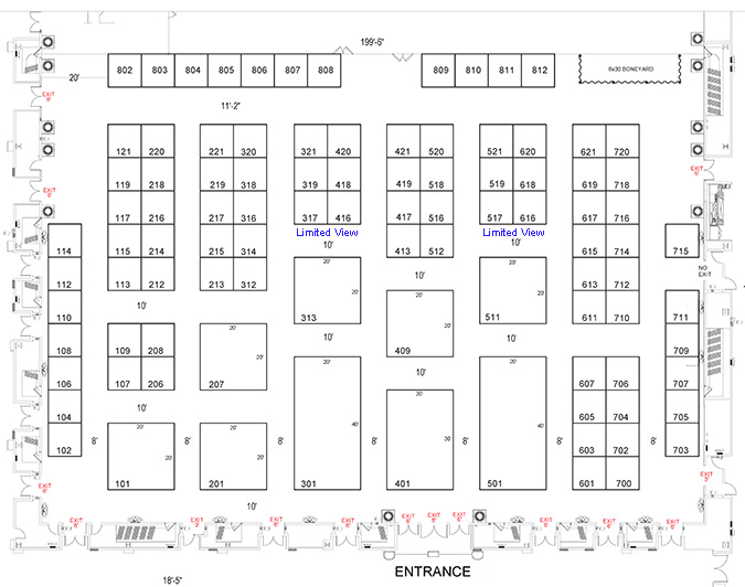 Interactive Booth Layout Image