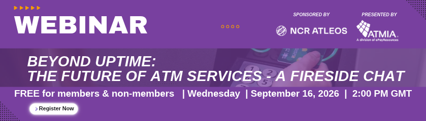WEBINAR: Beyond Uptime: The Future of ATM Servicing &ndash; A Fireside Chat Image