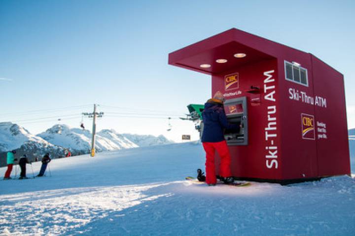 The Ski-thru ATM