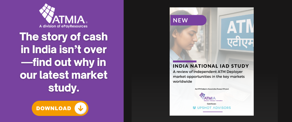 New from ATMIA: India National IAD Market Study