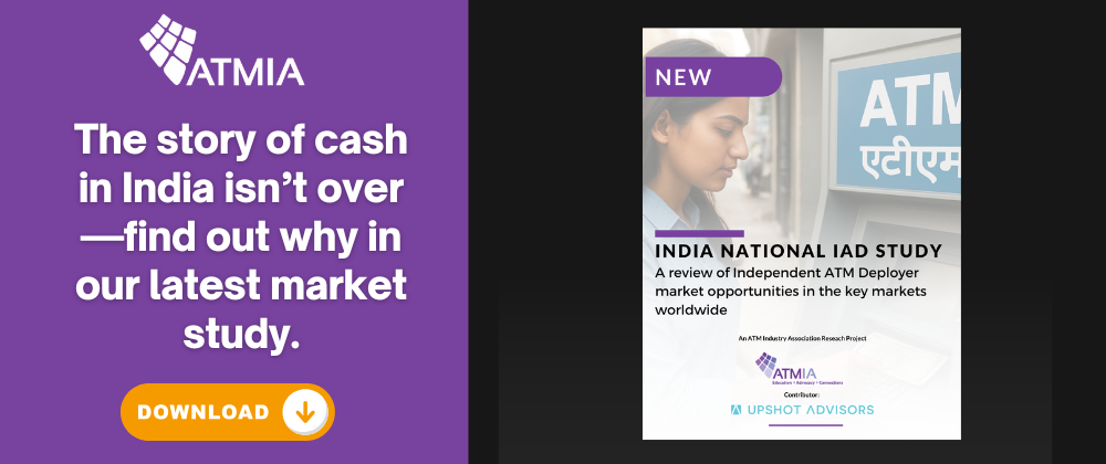 New from ATMIA: India National IAD Market Study